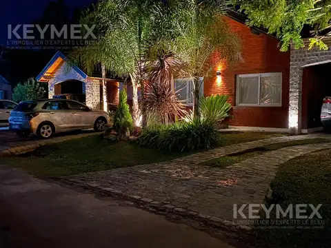 Casa 6 ambientes, piscina climatizada, parrilla, detalles de categoría. Echeverria Del Lago
