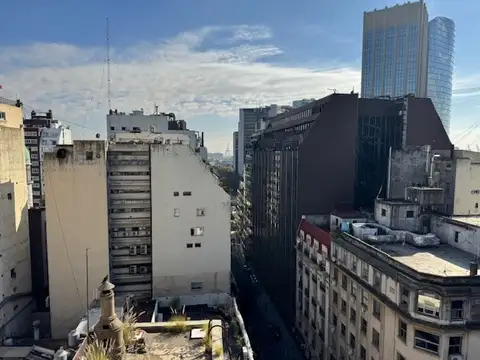 VENTA 2 AMBIENTES, EDIFICIO TORRE EN ESQUINA, AL FRENTE, PISO 12, RENOVADO, RETIRO, APTO CREDITO