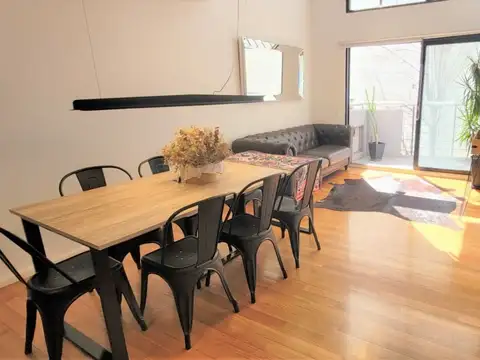 Departamento 2 ambientes con 2 baños