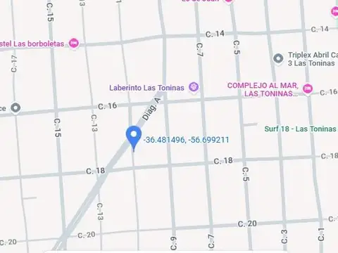 Terreno en Las Toninas en venta