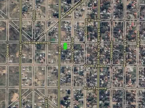 Terreno en Venta 13  mts Frente