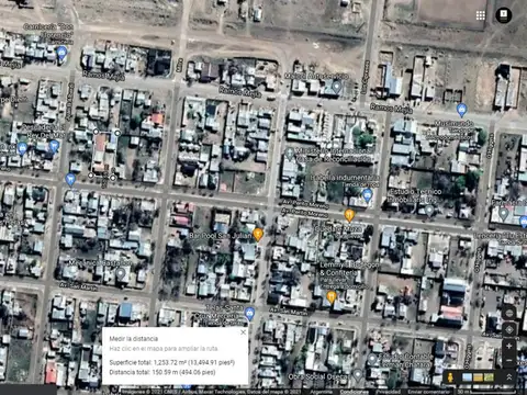 LAS HERAS - TERRENO DE 1250m2  SOBRE AV. PERITO MORENO