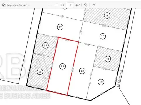 Terreno en Venta en Parada Robles, USD 300.000