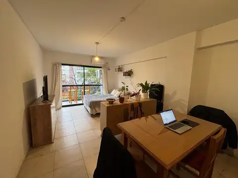 Departamento Monoambiente con 1 baño