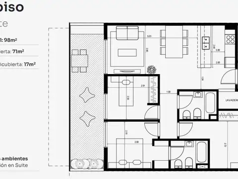 Departamento en Venta al Este