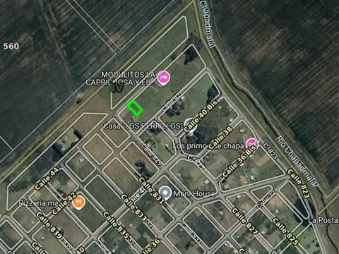 VENTA LOTE DE 1.002 m² EN CHAPADMALAL