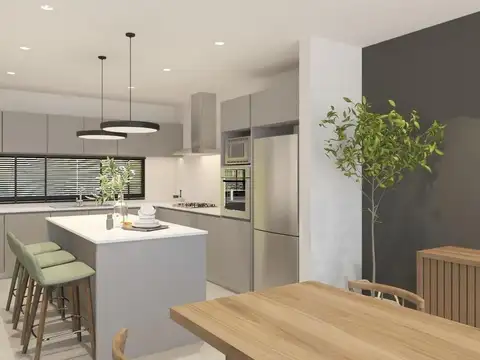 Casa 4 ambientes con 2 baños