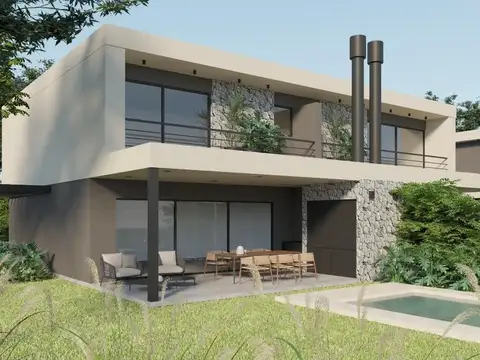 Venta casa a estrenar en B con Porton