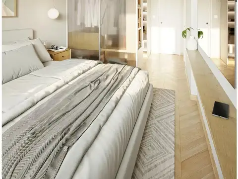 Departamento 2 ambientes con 1 baño