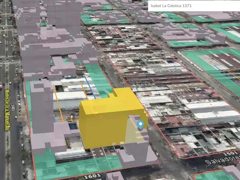 Terreno en Venta de 1598,0 m2