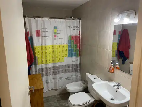 Departamento 2 ambientes con 1 baño