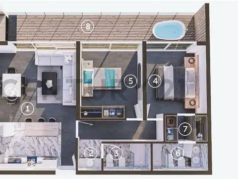 Departamento en venta Rincones de Boedo Maipú Mendoza.