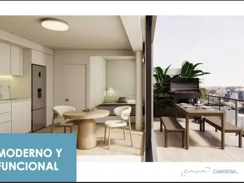 Venta Depto Monoambiente con terraza a estrenar
