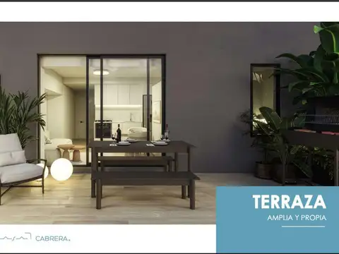 Departamento Monoambiente con 1 baño