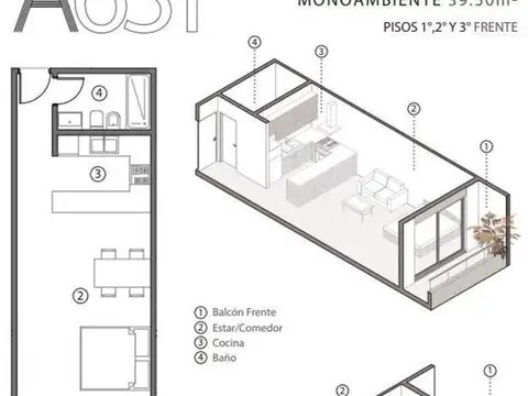 Departamento en Venta A Estrenar
