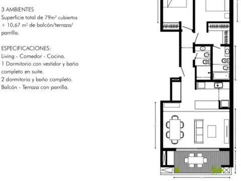 Departamento en Venta A Estrenar