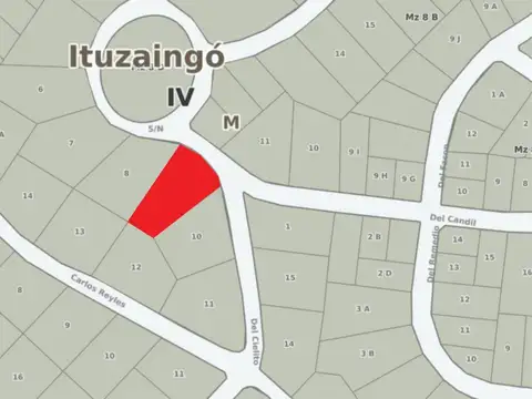 Terreno en Venta de 2405,0 m2