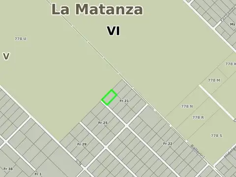 Terreno en Venta en Virrey Del Pino, USD 25.000