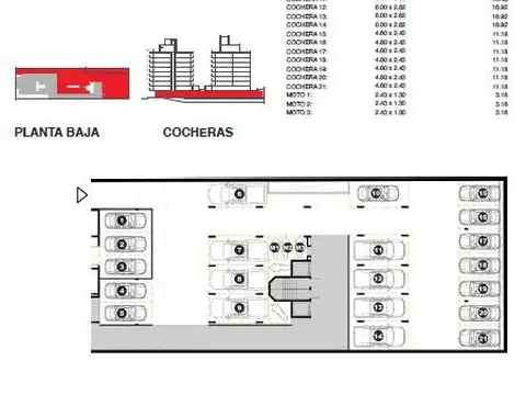 Venta - Unidad de cochera - Santiago al 1500 - Centro Rosairo