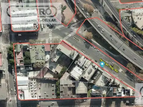 Terreno en Venta 34  mts Fondo