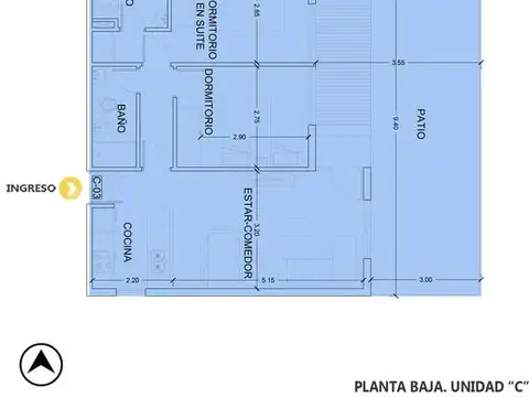 Departamento - Fisherton