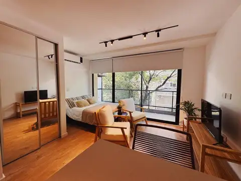Monoambiente alquiler temporario c/balcon,Belgrano
