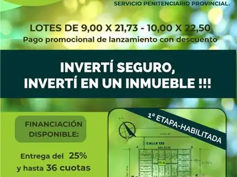 TERRENOS/FRACCIONES/LOTEOS - LOTEOS - MATADERO, PRESIDENTE ROQUE SÁENZ PEÑA