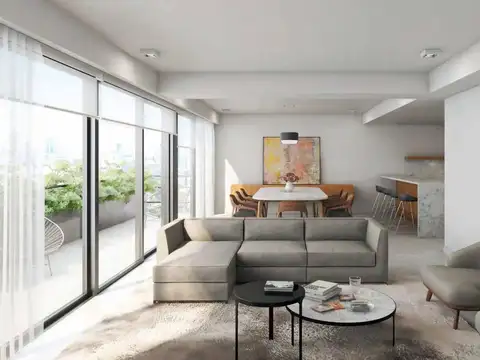 Departamento 3 ambientes con 2 baños