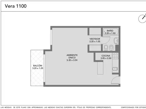 Vera al 1100 , Piso 6