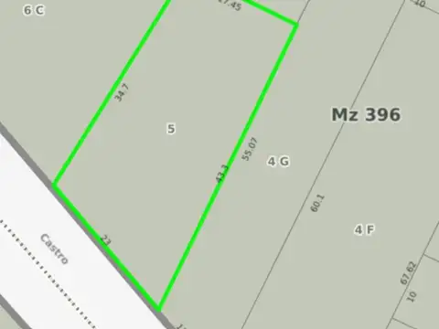 Julián Castro e/ Avenida Argentina y Victoriano Loza