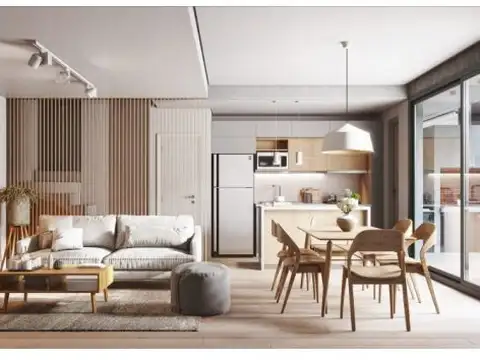 Departamento 3 ambientes con 1 baño