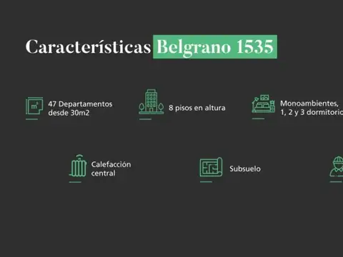 Departamento en Venta de 2 ambientes