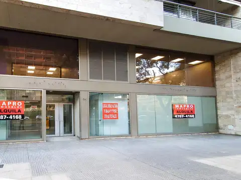 Local Grande - Doble Altura - Doble Frente -  EX Banco - Puerto Madero - Avenida Principal