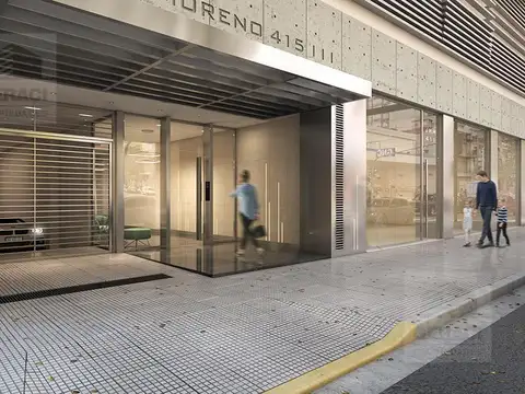 Excelente departamento 2 amb. con balcón terraza y cochera en el piso - Caballito