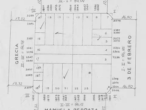 Terreno en Venta de 432,0 m2
