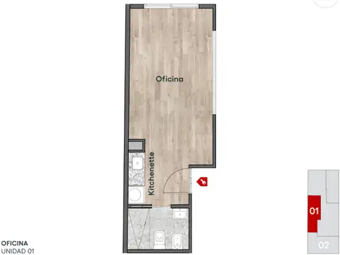 Oficina en Venta al Norte