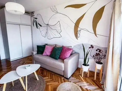 DIVINO DEPTO DE UN AMBIENTE-  VISTA A PUERTO OLIVOS Y CIUDAD