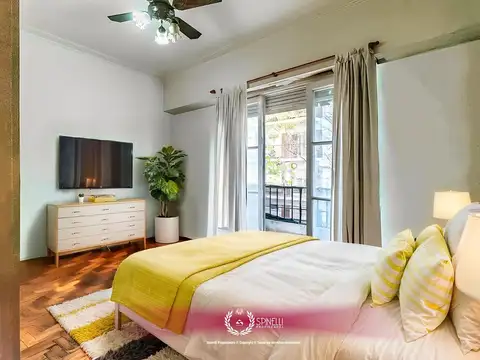 Venta departamento tipo PH piso 3 ambientes 94M² a reciclar en Balvanera balcón frente apto crédito