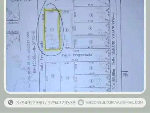 Terreno en Venta en Corrientes, USD 12.000