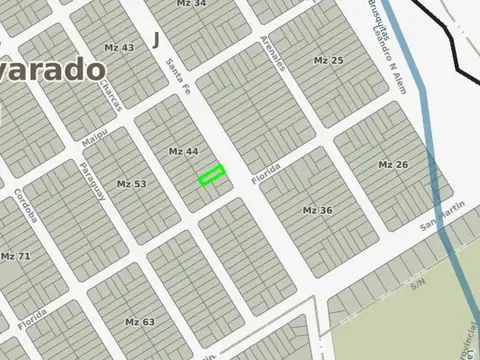 Terreno en Venta en Miramar, USD 22.000