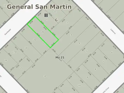 Terreno en Venta de 313,0 m2