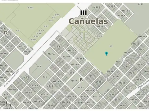 18 Has. en el casco urbano de Cañuelas a la venta