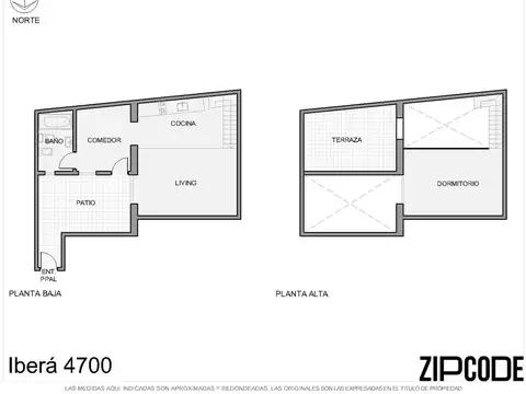 Depto Tipo Casa en Venta de 1 dormitorio