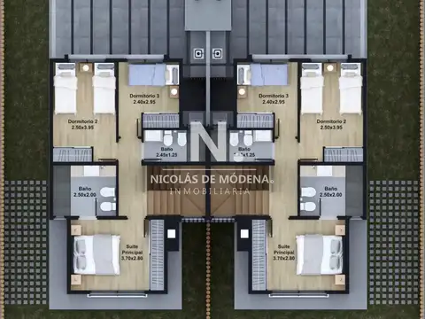 Casa en Alquiler Temporal de 3 dormitorios