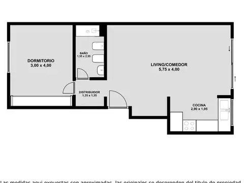 Departamento en Venta en Ramos Mejia Norte, USD 99.000