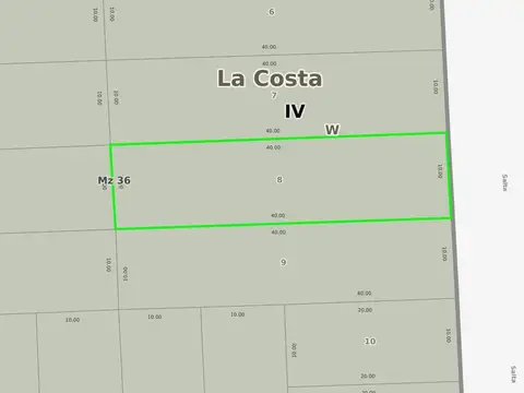 Salta e/ Gonzalez y Drumond