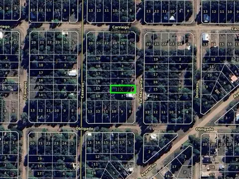 Terreno en Venta 40  mts Fondo