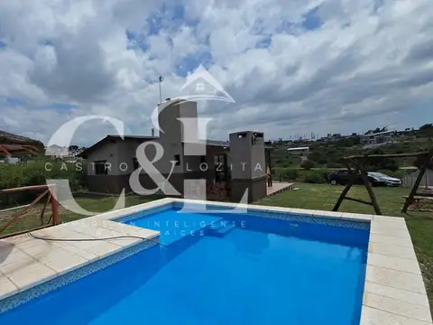 Venta Casa 1/2 Dormitorios C/Pileta 1.000M² De Terreno En Valle Del Sol - Villa Santa Cruz Del Lago