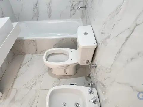 Departamento 2 ambientes con 2 baños