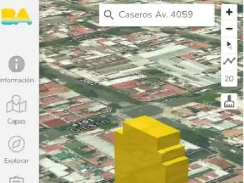 Terreno en Venta 8  mts Frente